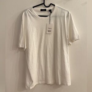 Theory Classic White Short Sleeve Tee